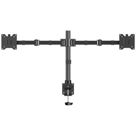 Aisens Soporte de Mesa para 2 Monitores DT35TSR-359 de 17-35 pulgadas, Negro